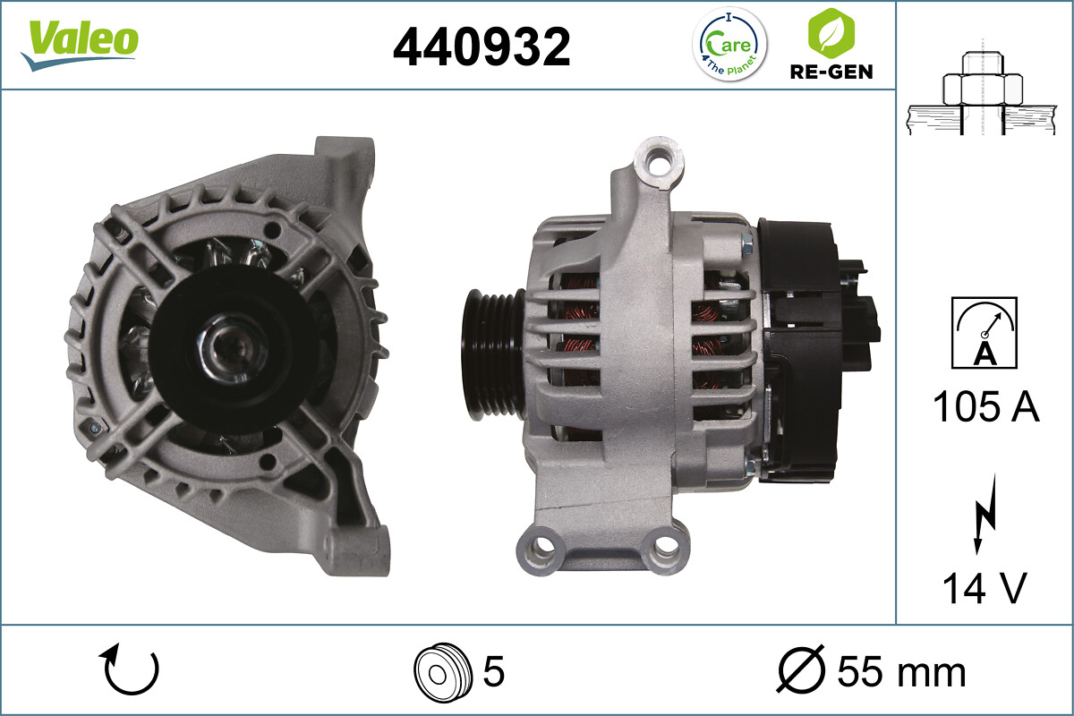 VALEO 440932 Generator