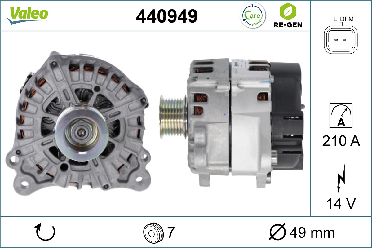 VALEO 440949 Generator
