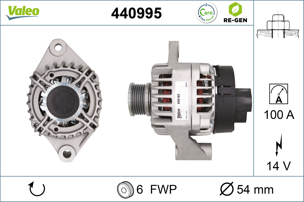 VALEO 440995 Generator
