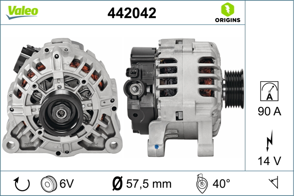 VALEO 442042 Generator