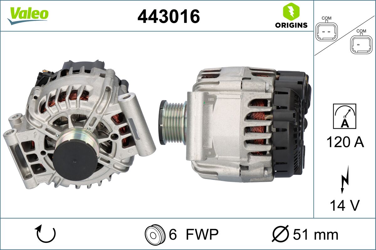VALEO 443016 Generator