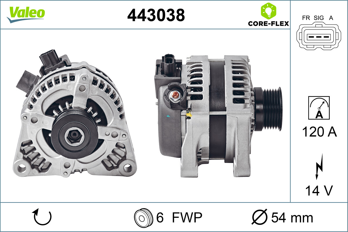 VALEO 443038 Generator