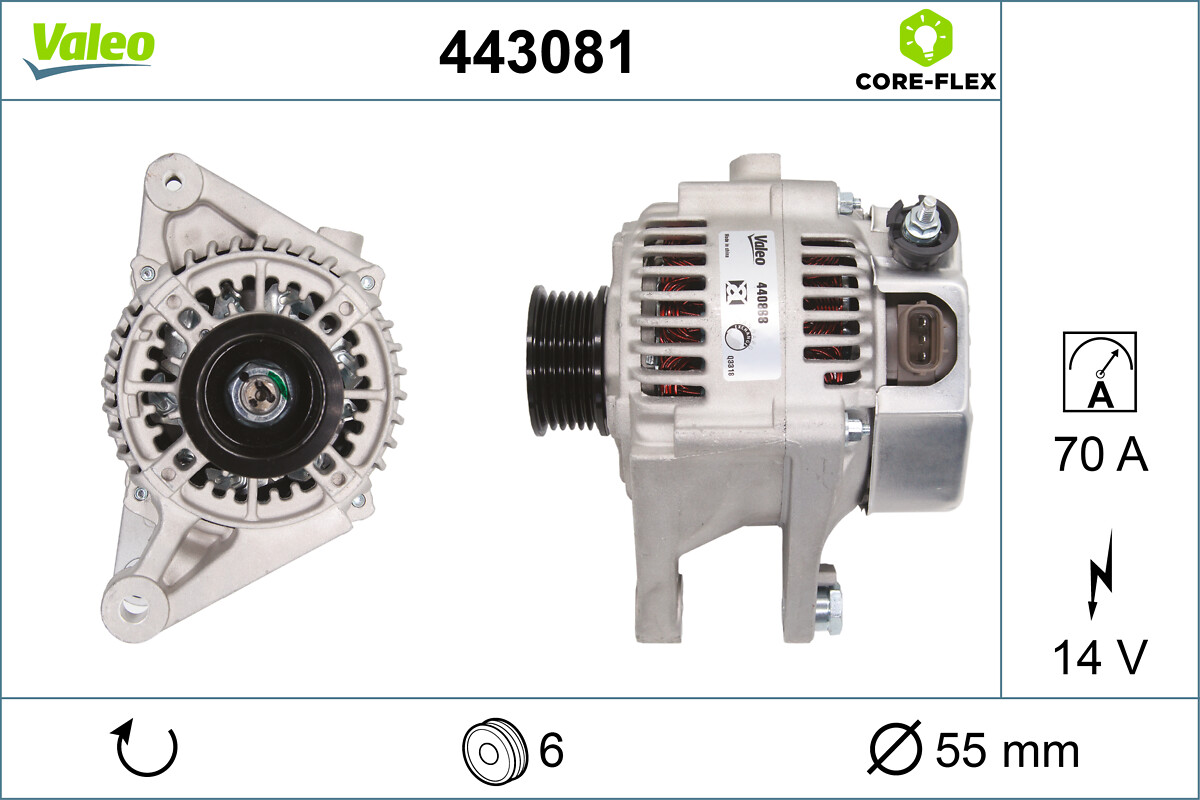 VALEO 443081 Generator