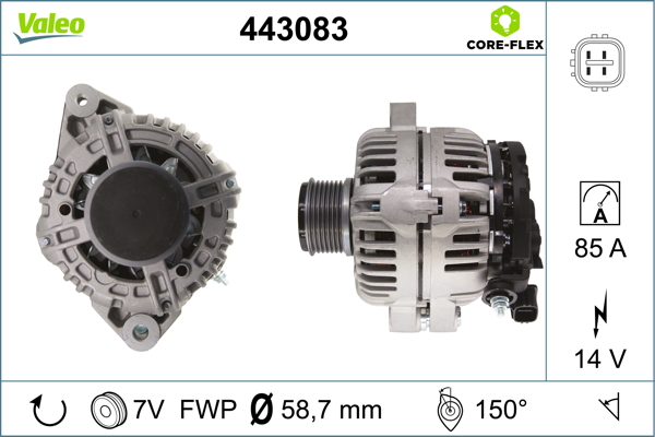 VALEO 443083 Generator
