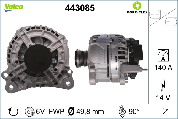 VALEO 443085 Generator
