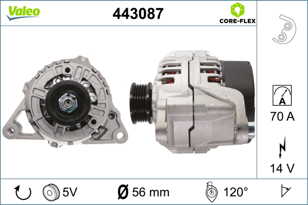VALEO 443087 Generator