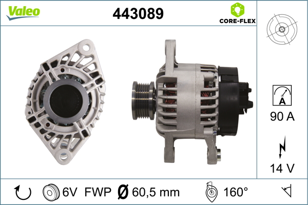 VALEO 443089 Generator