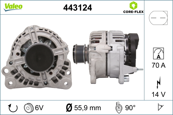 VALEO 443124 Generator