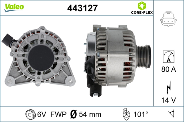VALEO 443127 Generator