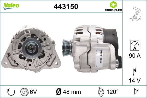 VALEO 443150 Generator