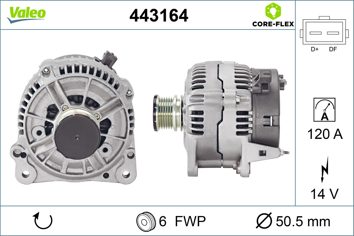 VALEO 443164 Generator