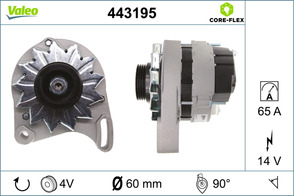 VALEO 443195 Generator