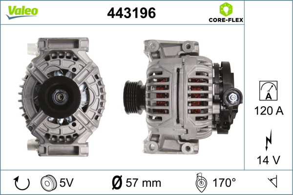 VALEO 443196 Generator