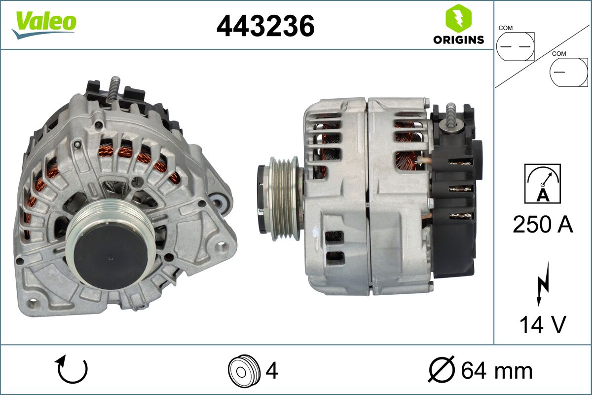 VALEO 443236 Generator