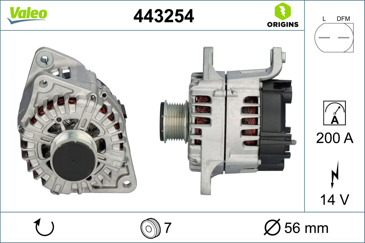 VALEO 443254 Generator