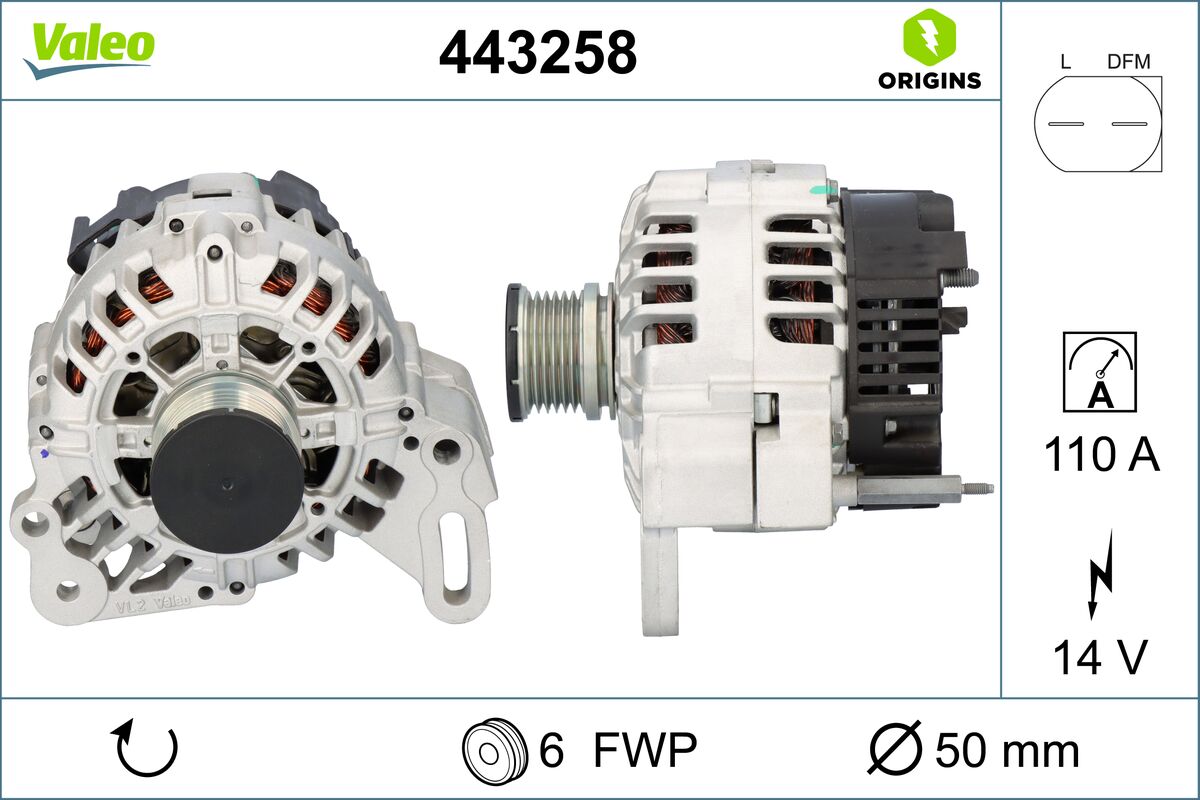 VALEO 443258 Generator