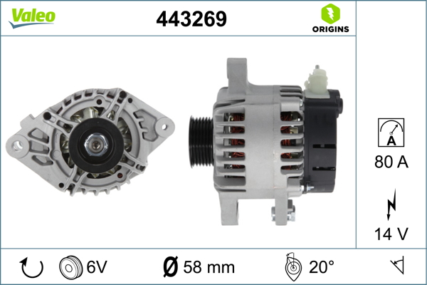 VALEO 443269 Generator
