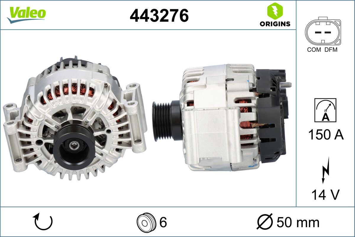VALEO 443276 Generator