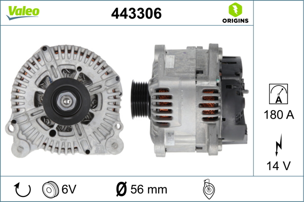 VALEO 443306 Generator