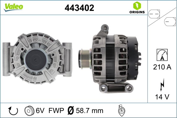 VALEO 443402 Generator