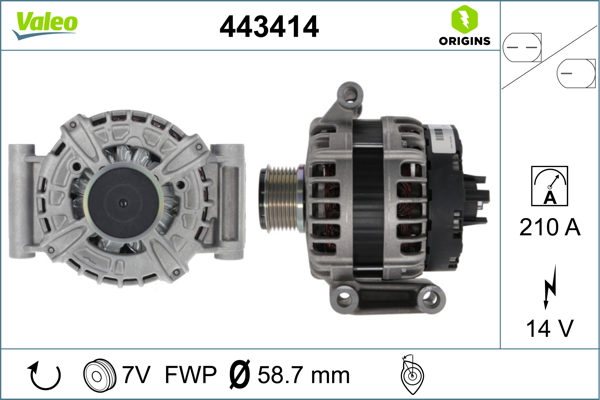 VALEO 443414 Generator