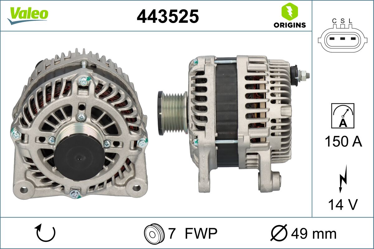 VALEO 443525 Generator