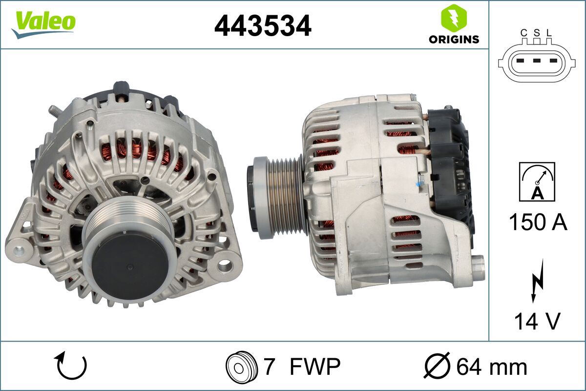 VALEO 443534 Generator