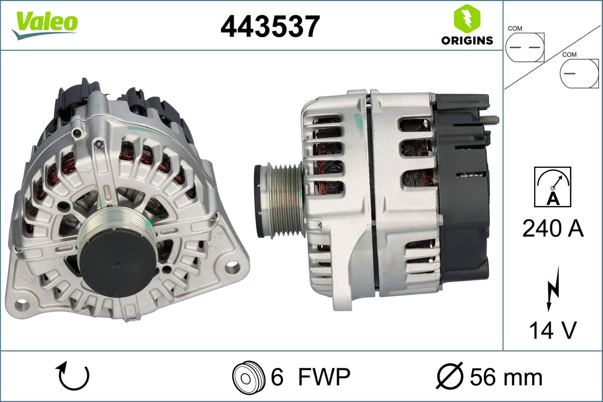VALEO 443537 Generator