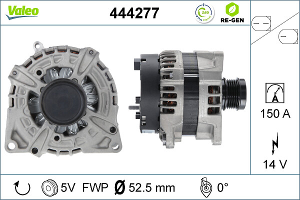 VALEO 444277 Alternatore