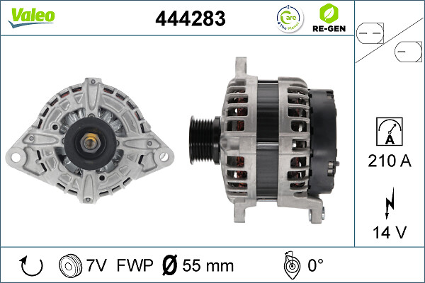 VALEO 444283 Alternatore