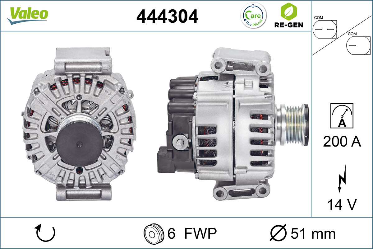 VALEO 444304 Generator
