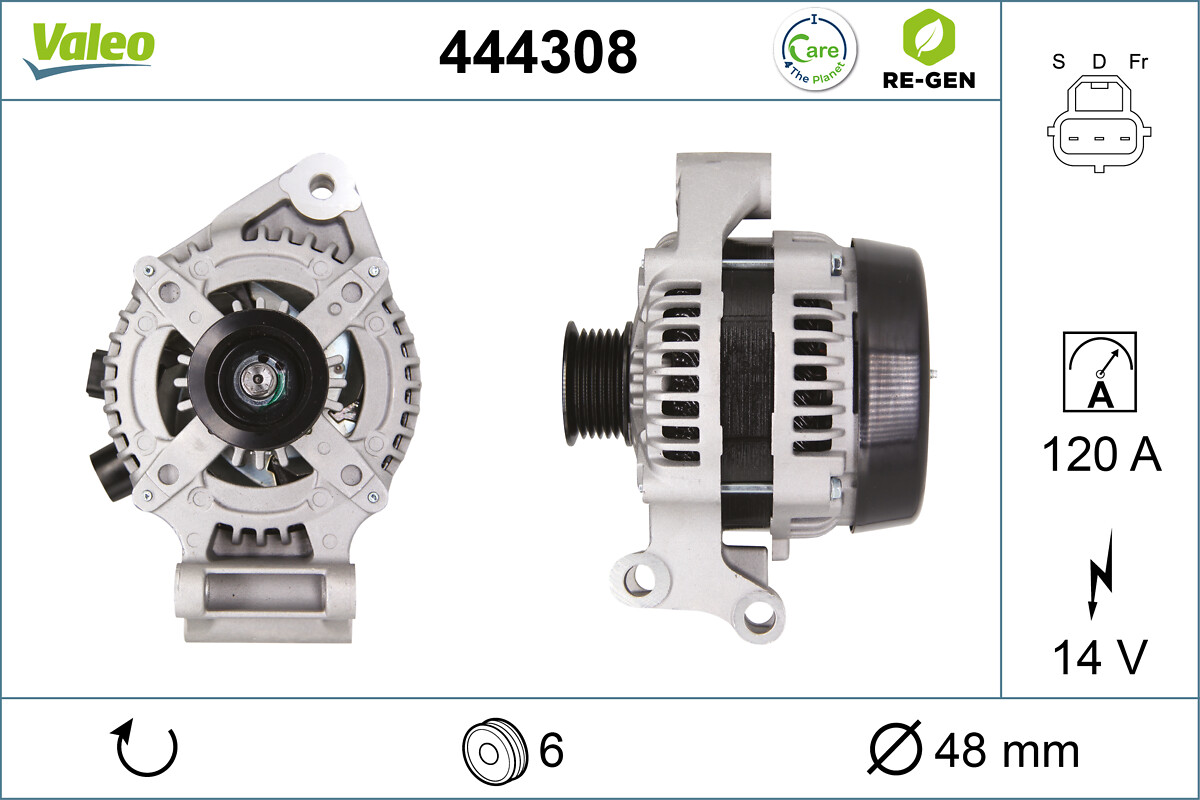 VALEO 444308 Generator