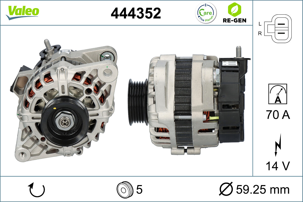 VALEO 444352 Generator