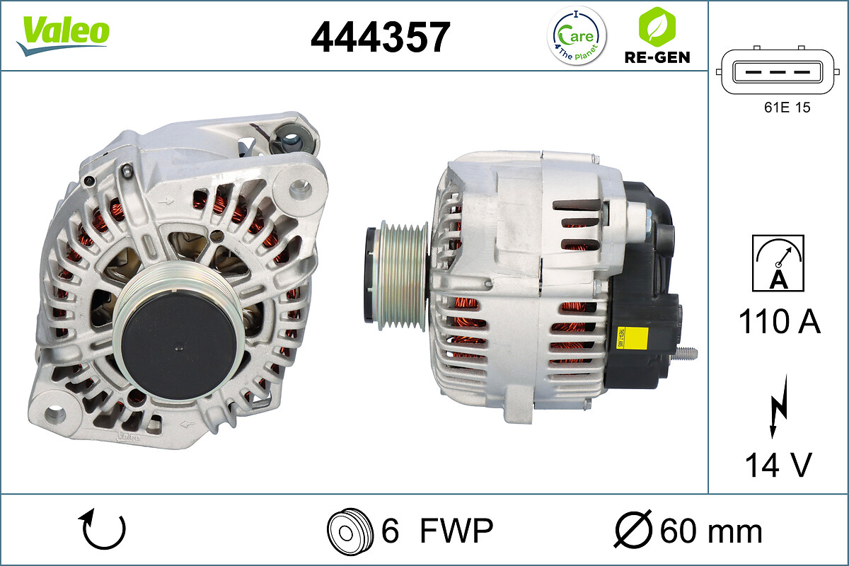 VALEO 444357 Generator