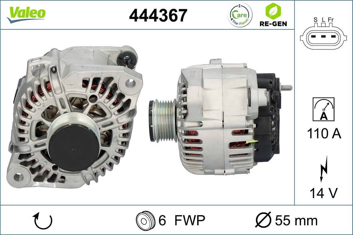 VALEO 444367 Generator