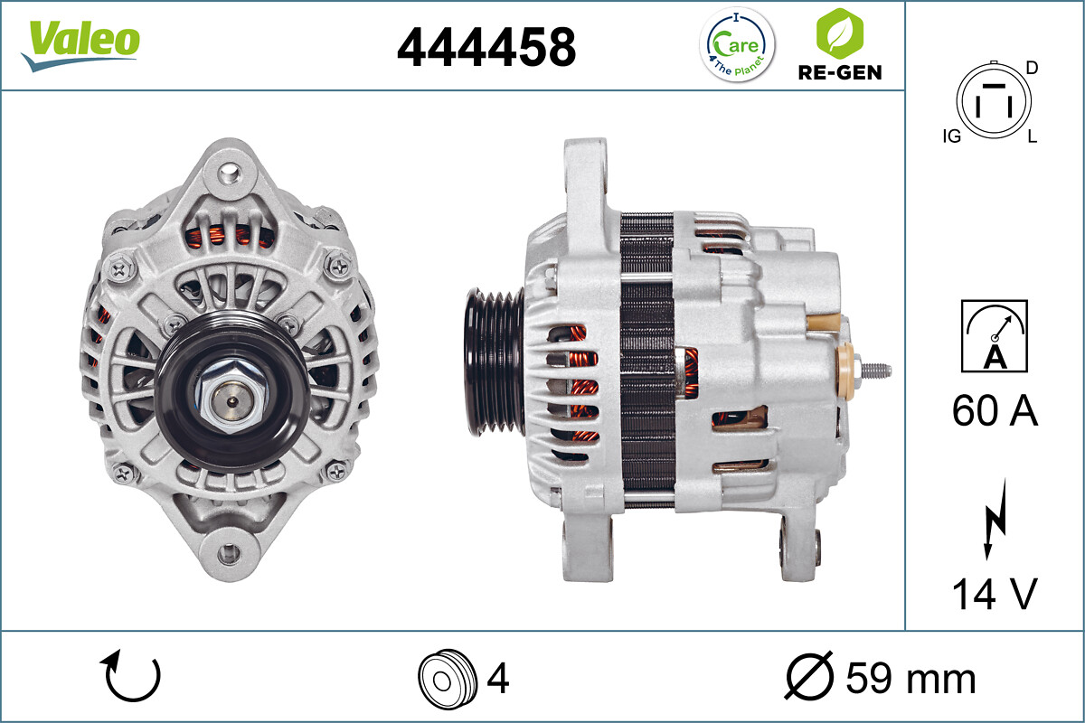 VALEO 444458 Generator