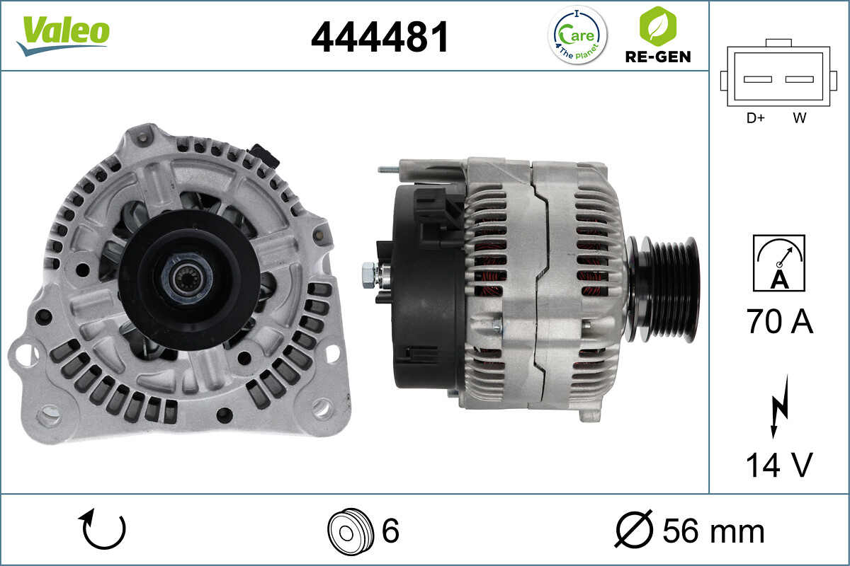 VALEO 444481 Generator