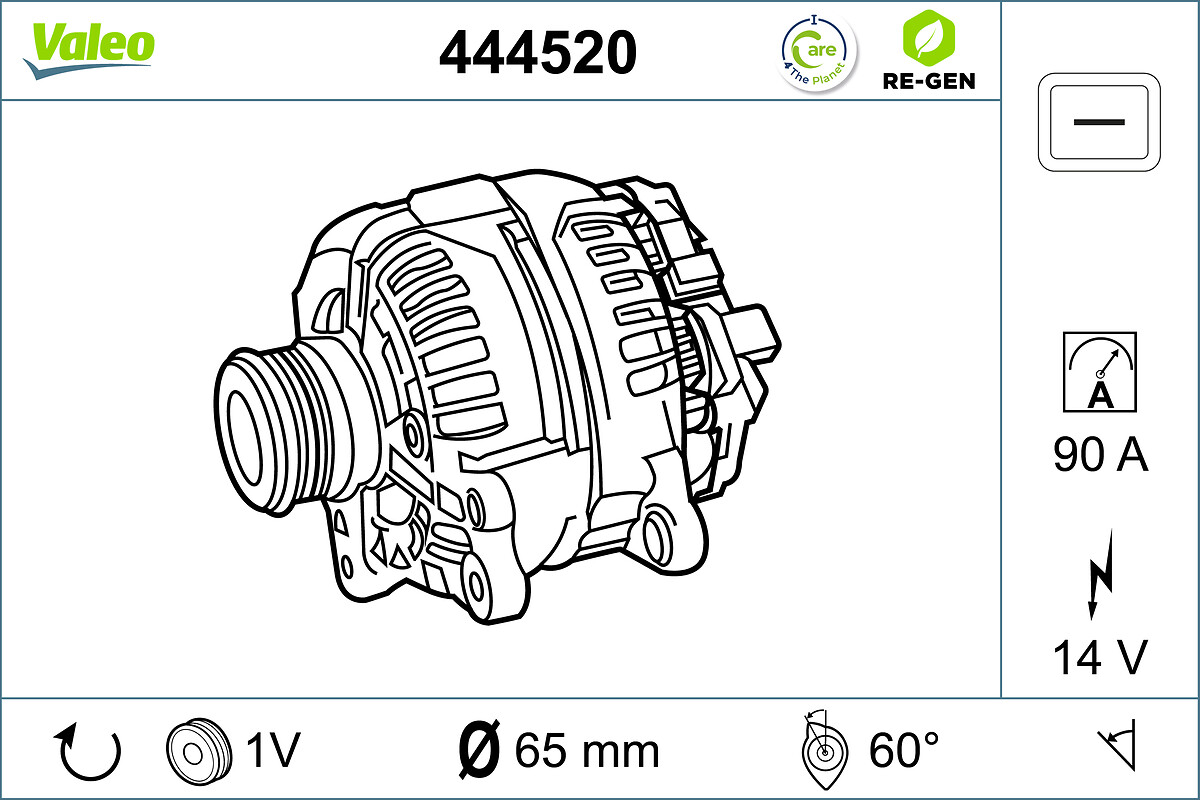 VALEO 444520 VALEO RE-GEN...