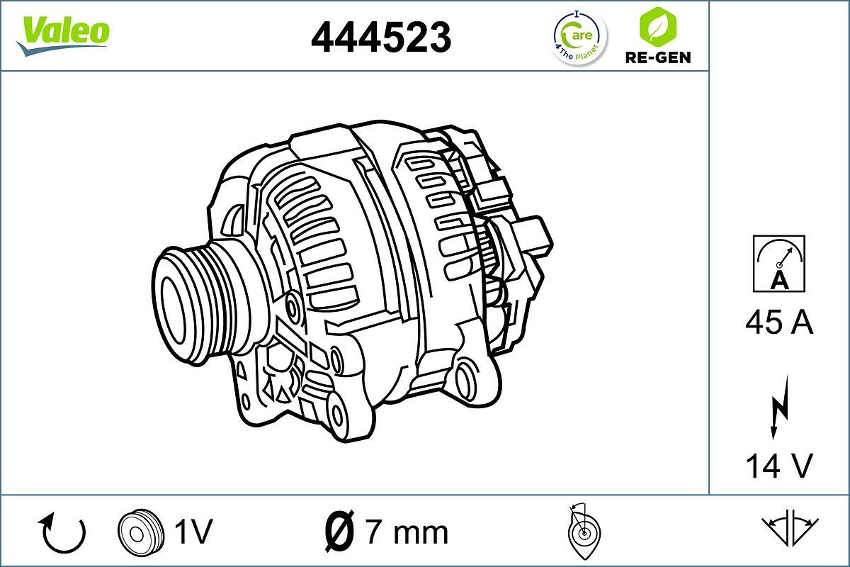 VALEO 444523 VALEO RE-GEN...