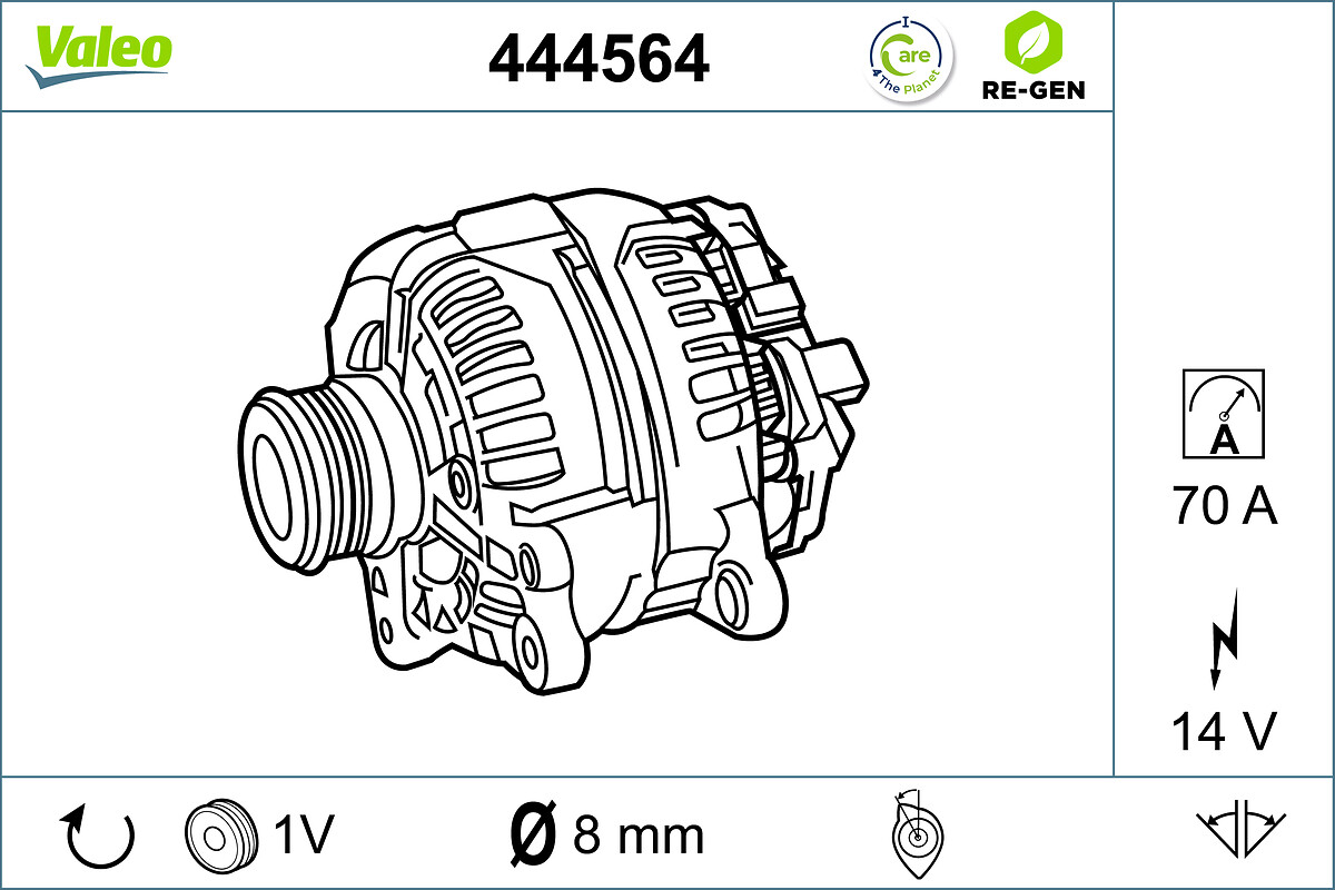 VALEO 444564 VALEO RE-GEN...