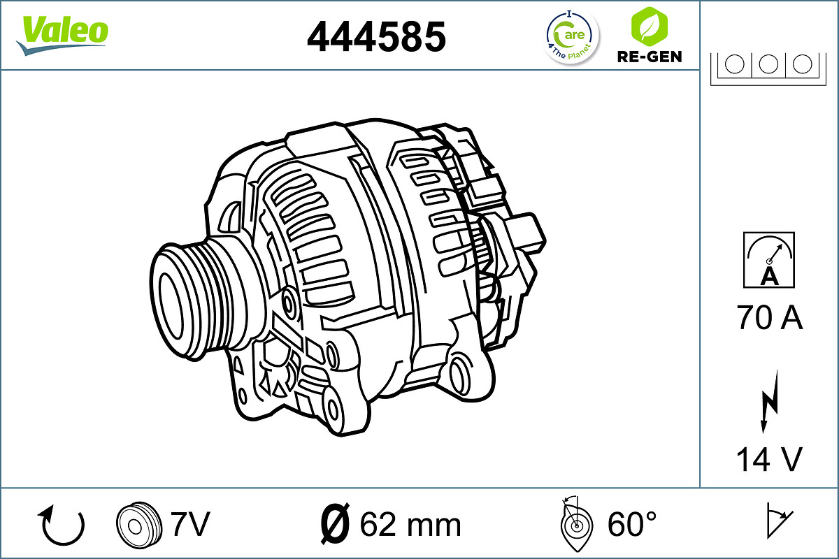 VALEO 444585 VALEO RE-GEN...
