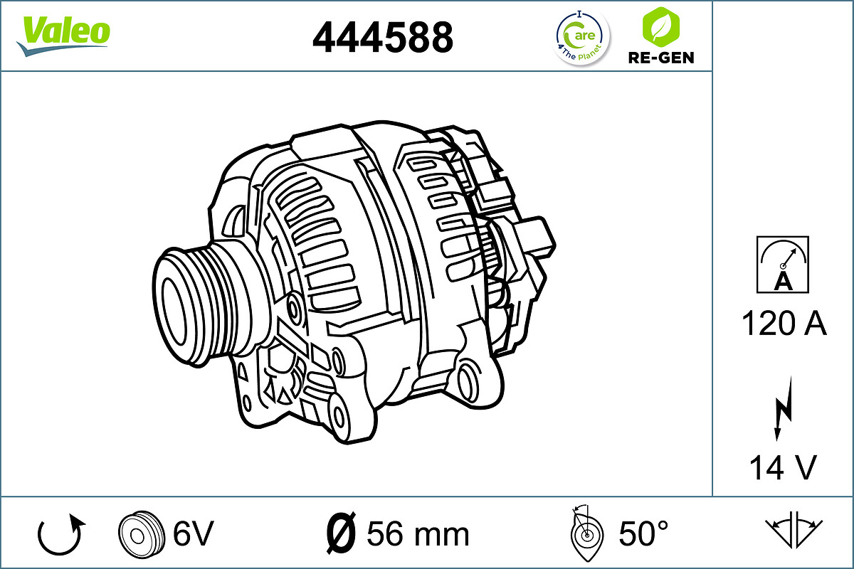 VALEO 444588 VALEO RE-GEN...