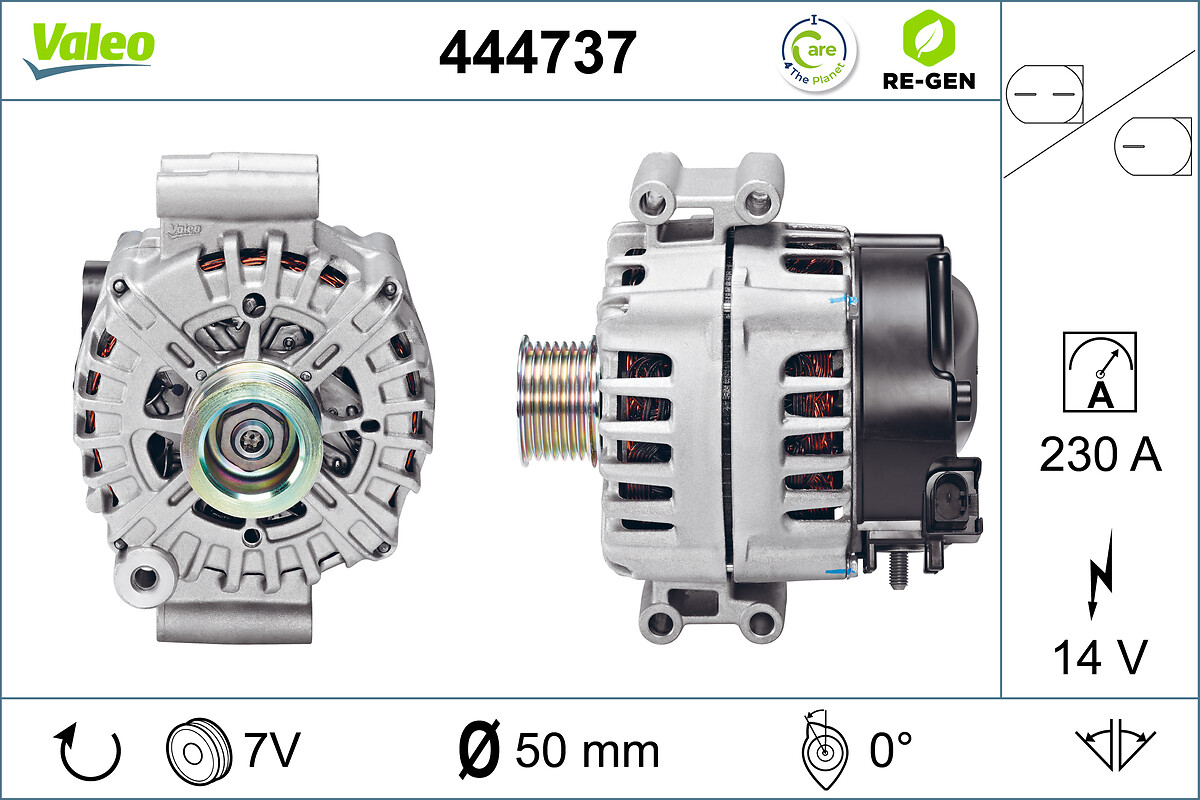 VALEO 444737 Generator