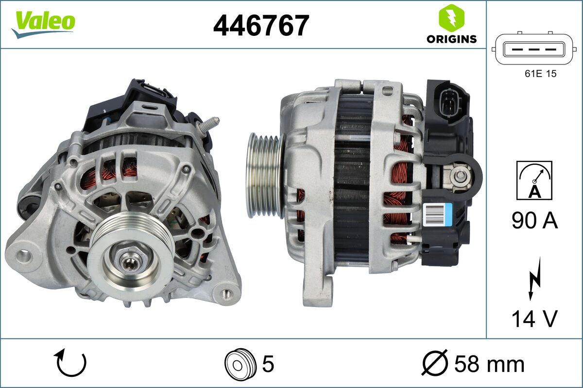 VALEO 446767 Generator