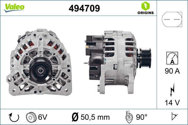 VALEO 494709 Generator