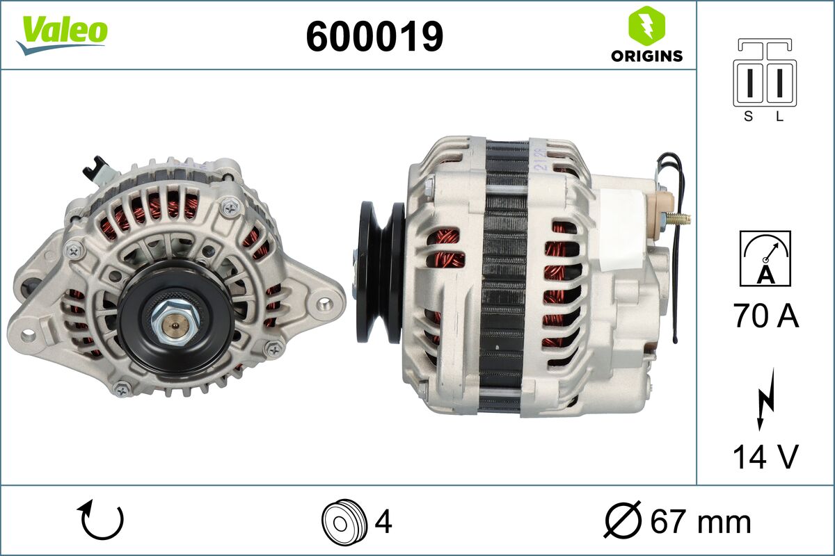 VALEO 600019 Generator