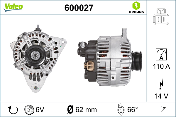 VALEO 600027 Generator