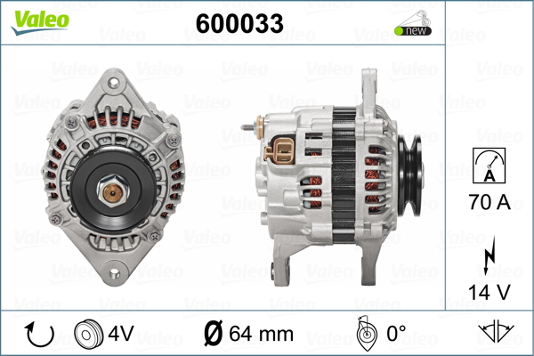 VALEO 600033 Generator