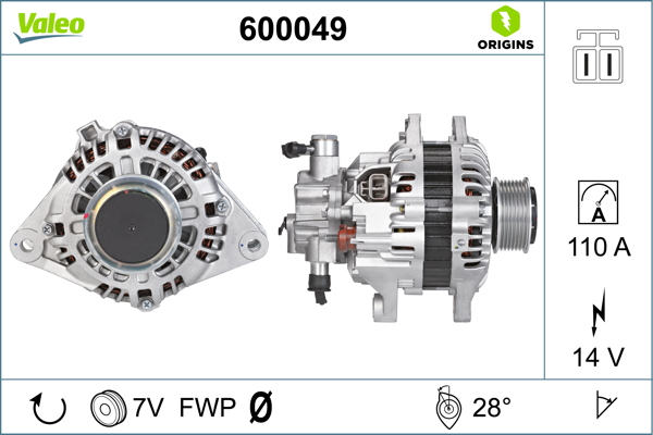 VALEO 600049 Generator