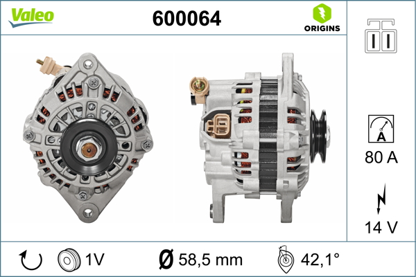 VALEO 600064 Generator